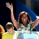First lady Michelle Obama at the USTA Billie Jean King National Tennis Center in New York City for Arthur Ashe Kids’ Day on Aug. 24, 2013
Matthew Stockman/Getty Images